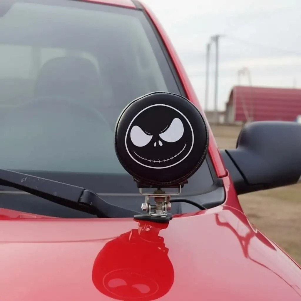 Off Road Led Sis Lamba Kılıfı - Gülen Yüz